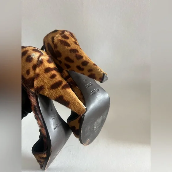 YSL Cheetah Calf Hair Heels - Picture 5 of 8